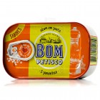 Bom Petisco Canned Solid Tuna in Vegetable Oil & 5 Peppers - Azores - 120g Bom Petisco Canned Solid Tuna in Vegetable Oil & 5 Peppers - Azores - 120g