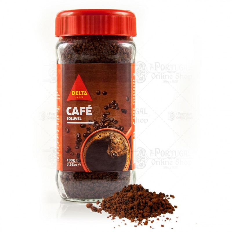 Delta Instant Soluble Ground Coffee 100g