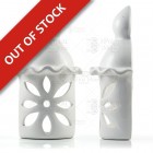 White Ceramic Chimney Wall Light - Algarve White Ceramic Chimney Wall Light - Algarve