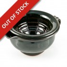 Clay Shaving Scuttle - "Estremoz" V2 Green - Dual Piece Bowl Clay Shaving Scuttle - "Estremoz" V2 Green - Dual Piece Bowl