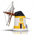 Traditional Portugal Windmill Algarve Alentejo Collectable