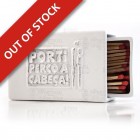 Stoneware Faience Matchbox with Sandpaper - White - Por Ti Perco a Cabeça Stoneware Faience Matchbox with Sandpaper - White - Por Ti Perco a Cabeça