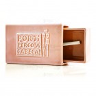 Stoneware Faience Matchbox with Slate - Pink - Por Ti Perco a Cabeça Stoneware Faience Matchbox with Slate - Pink - Por Ti Perco a Cabeça