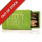 Stoneware Faience Matchbox with Sandpaper - Green - Por Ti Perco a Cabeça Stoneware Faience Matchbox with Sandpaper - Green - Por Ti Perco a Cabeça