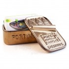Stoneware Faience Sardine Can - Gold - Por Ti Perco a Cabeça Stoneware Faience Sardine Can - Gold - Por Ti Perco a Cabeça